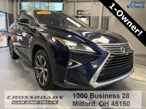 2016 Lexus RX 350 for sale at Crossroads Car & Truck in Milford OH
