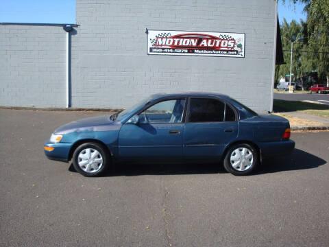 1993 Toyota Corolla for sale at Motion Autos in Longview WA