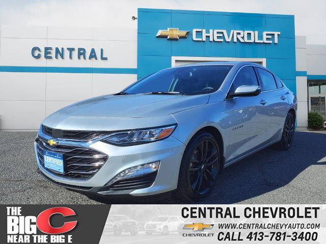 2021 Chevrolet Malibu for sale at CENTRAL CHEVROLET in West Springfield MA