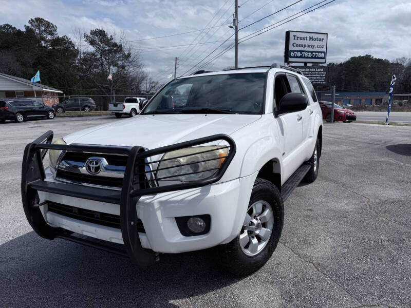 2007 Toyota 4Runner for sale at Trust Motor Company in Stockbridge GA