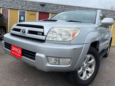 2004 Toyota 4Runner for sale at Superior Auto Sales, LLC in Wheat Ridge CO