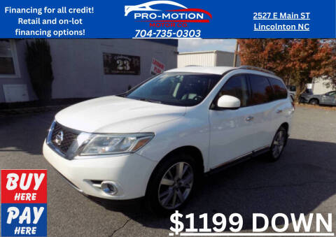 2013 Nissan Pathfinder Platinum