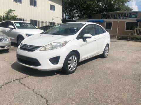 2011 Ford Fiesta for sale at CERTIFIED AUTO GROUP in Houston TX