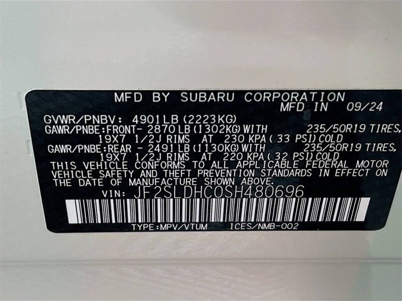 2025 Subaru Forester Sport