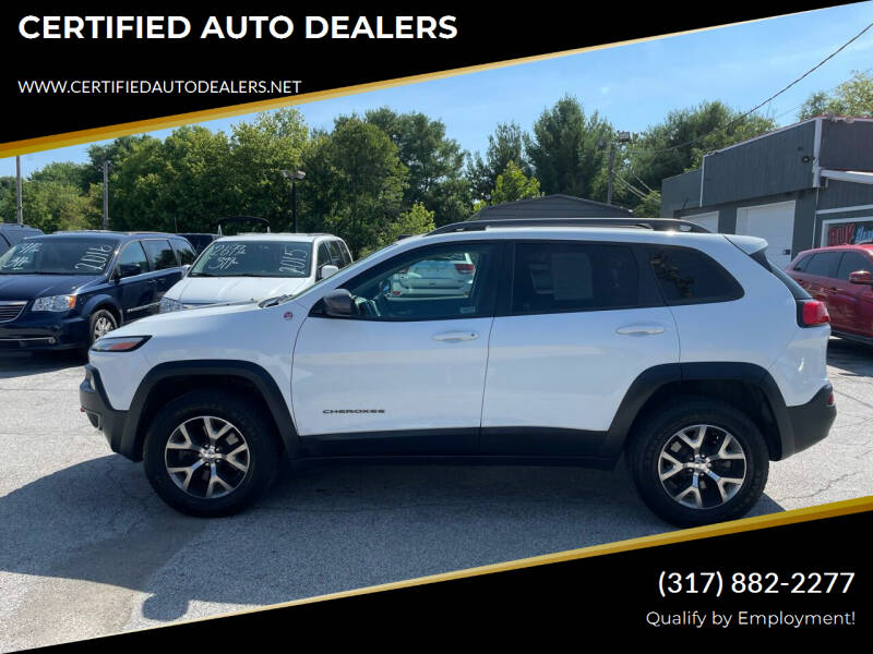 2016 Jeep Cherokee for sale at CERTIFIED AUTO DEALERS in Greenwood IN