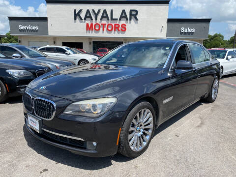 2009 BMW 7 Series for sale at KAYALAR MOTORS in Houston TX