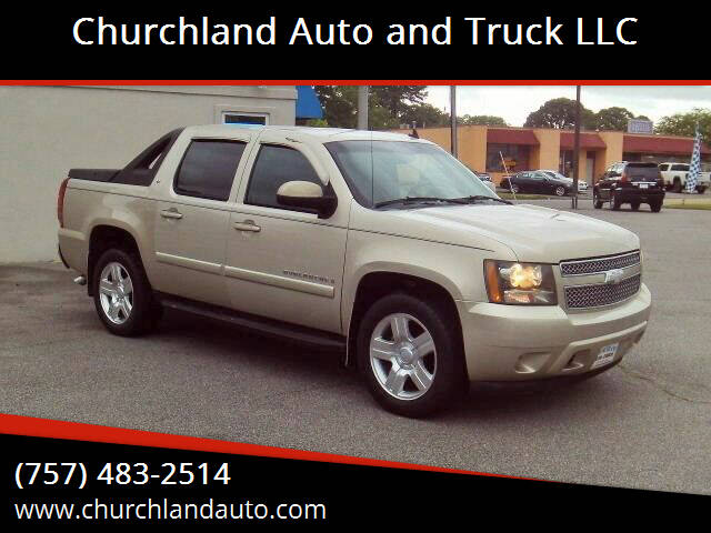 2007 Chevrolet Avalanche for sale at Churchland Auto and Truck LLC in Portsmouth VA