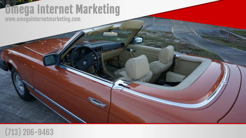 1980 Mercedes-Benz 450 SL for sale at Omega Internet Marketing in League City TX