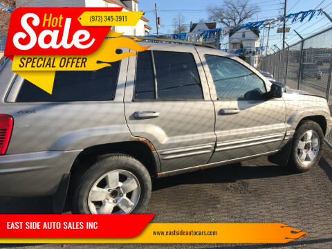 2001 Jeep Grand Cherokee for sale at EAST SIDE AUTO SALES INC in Paterson NJ