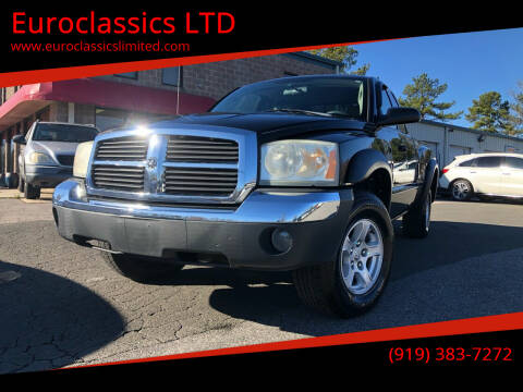 2005 Dodge Dakota for sale at Euroclassics LTD in Durham NC