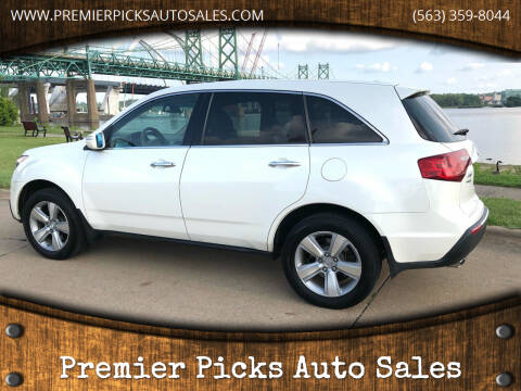 2010 Acura MDX for sale at Premier Picks Auto Sales in Bettendorf IA