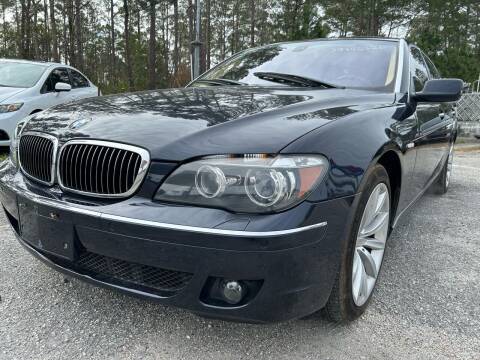2007 BMW 7 Series for sale at County Line Car Sales Inc. in Delco NC