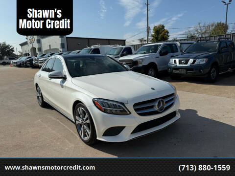 2019 Mercedes-Benz C-Class for sale at Shawn's Motor Credit in Houston TX