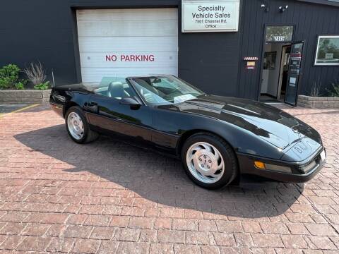 1994 Chevrolet Corvette for sale at SPECIALTY VEHICLE SALES INC in Skokie IL