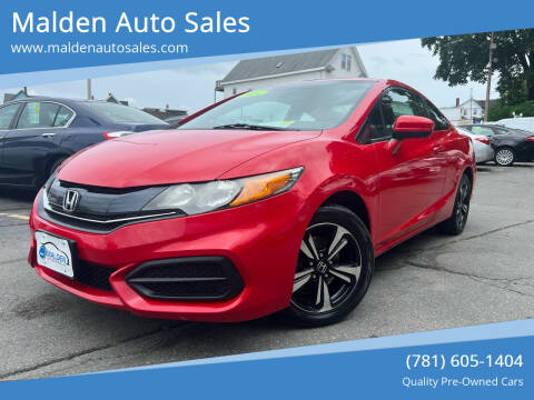 2014 Honda Civic for sale at Malden Auto Sales in Malden MA