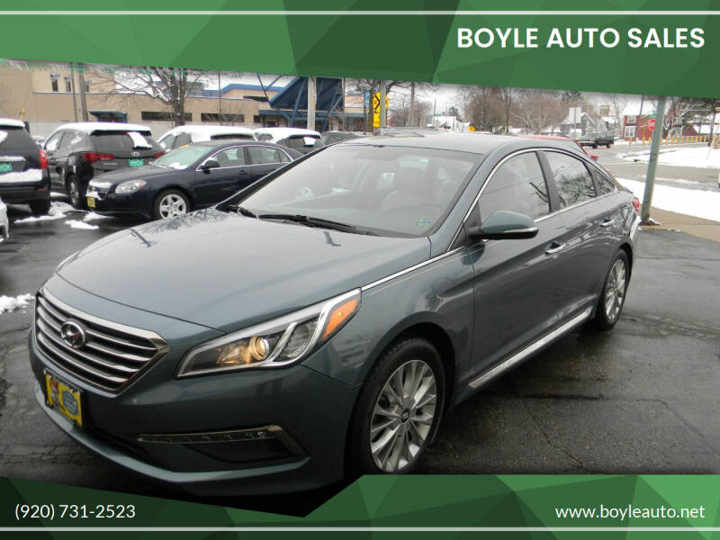 2015 Hyundai Sonata for sale at Boyle Auto Sales in Appleton WI