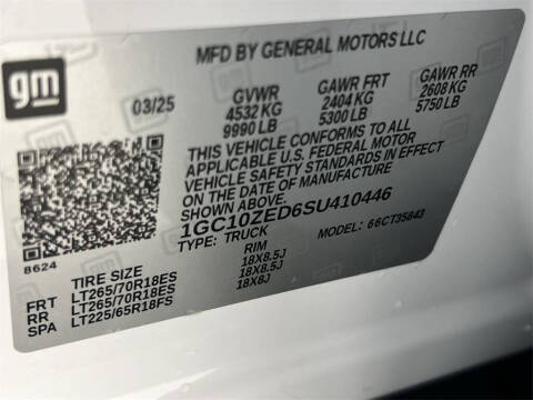 2025 Chevrolet Silverado EV LT