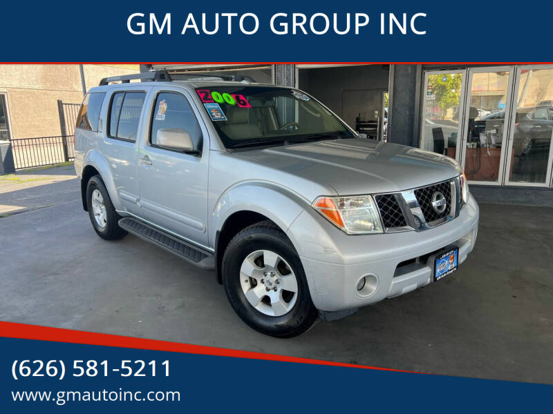 2006 Nissan Pathfinder for sale at GM AUTO GROUP INC in La Puente CA