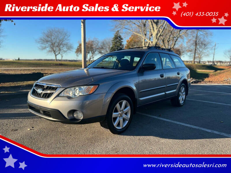 2009 Subaru Outback for sale at Riverside Auto Sales & Service in Riverside RI