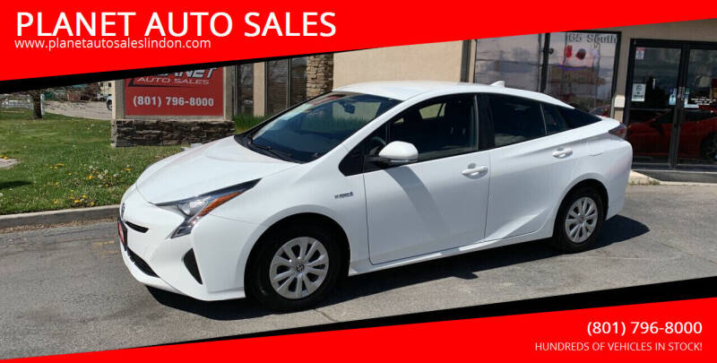 2016 Toyota Prius for sale at PLANET AUTO SALES in Lindon UT