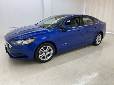 2018 Ford Fusion Hybrid for sale at Kerns Ford Lincoln in Celina OH