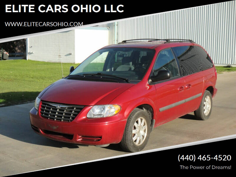2007 Chrysler Town and Country for sale at ELITE CARS OHIO LLC in Solon OH