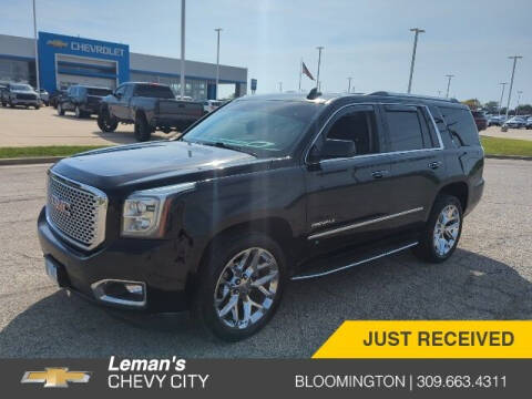 2017 GMC Yukon for sale at Leman's Chevy City in Bloomington IL