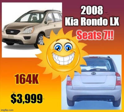 2008 Kia Rondo for sale at Kull N Claude Auto Sales in Saint Cloud MN