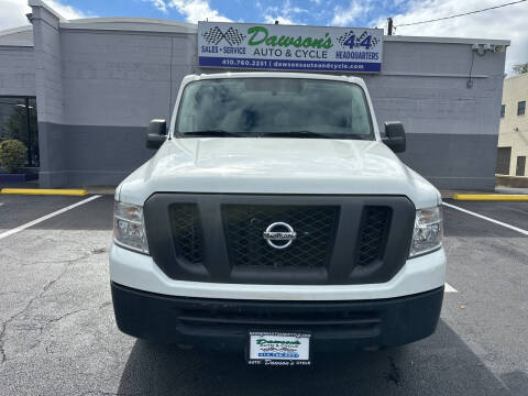 2016 Nissan NV 1500 SV