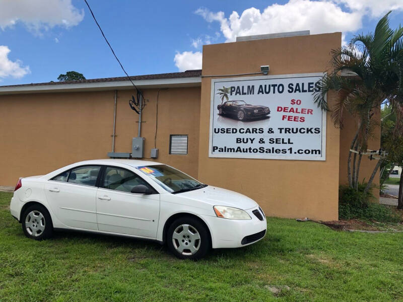 2006 Pontiac G6 for sale at Palm Auto Sales in West Melbourne FL