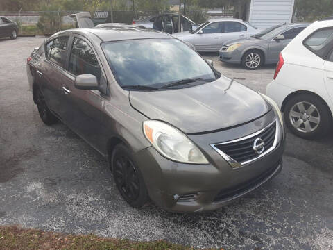 2013 Nissan Versa for sale at Easy Credit Auto Sales in Cocoa FL