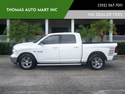2017 RAM 1500 for sale at Thomas Auto Mart Inc in Dade City FL