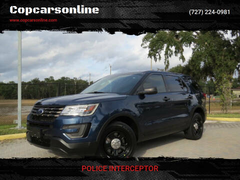 2017 Ford Explorer Police Interceptor Utility