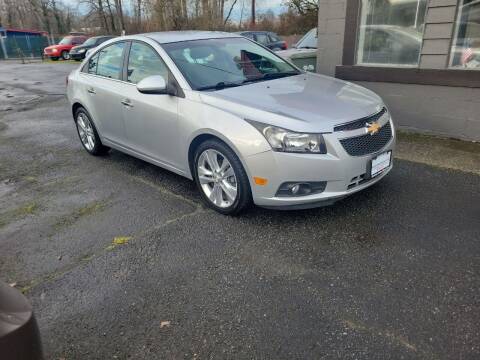 2013 Chevrolet Cruze for sale at Bonney Lake Used Cars in Puyallup WA
