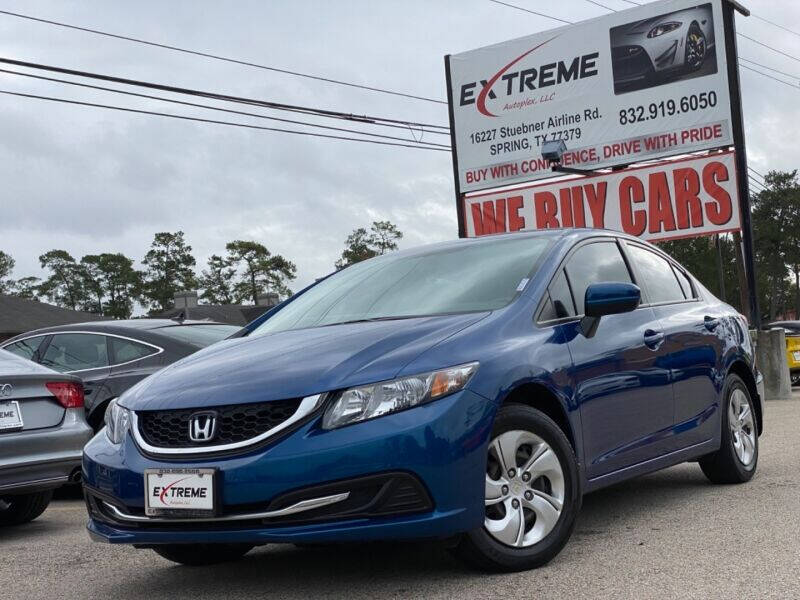 2014 Honda Civic for sale at Extreme Autoplex LLC in Spring TX