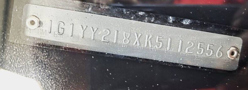 1989 Chevrolet Corvette