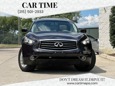 2013 Infiniti FX37 for sale at Car Time in Philadelphia PA