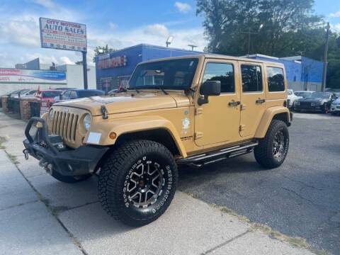 2013 Jeep Wrangler Unlimited for sale at City Motors Auto Sale LLC in Redford MI