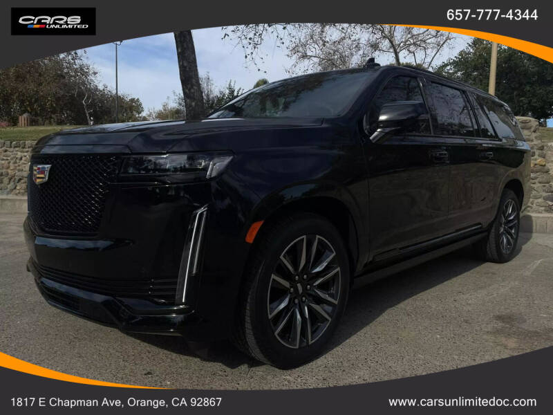 2022 Cadillac Escalade ESV for sale at Cars Unlimited OC in Orange CA