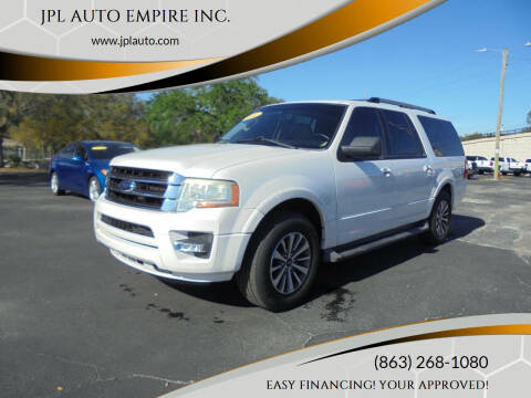 2016 Ford Expedition EL for sale at JPL AUTO EMPIRE INC. in Lake Alfred FL