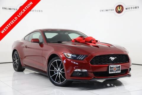 2015 Ford Mustang for sale at INDY'S UNLIMITED MOTORS - UNLIMITED MOTORS in Westfield IN