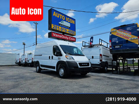 2020 RAM ProMaster for sale at Auto Icon in Houston TX