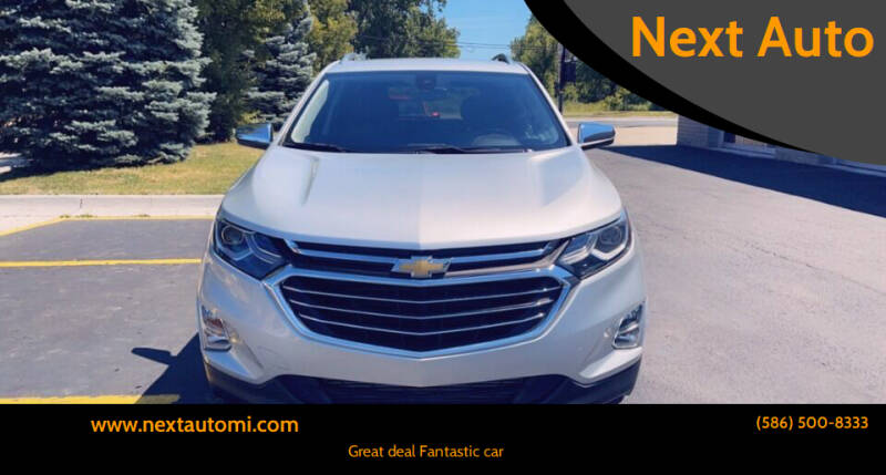 2020 Chevrolet Equinox for sale at Next Auto in Mount Clemens MI
