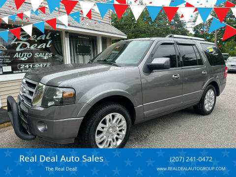 2012 Ford Expedition for sale at Real Deal Auto Sales in Auburn ME