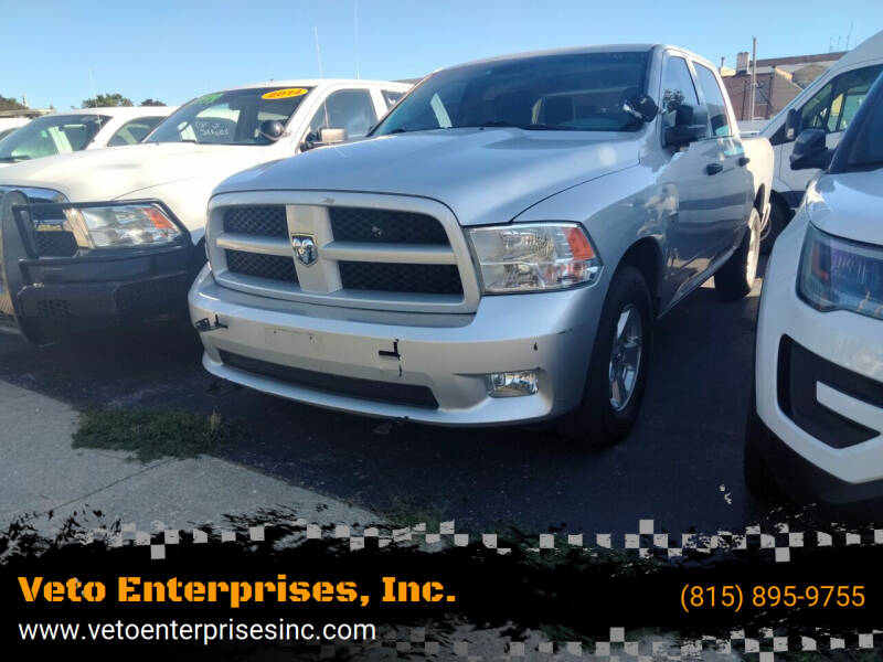 2012 RAM 1500 for sale at Veto Enterprises, Inc. in Sycamore IL