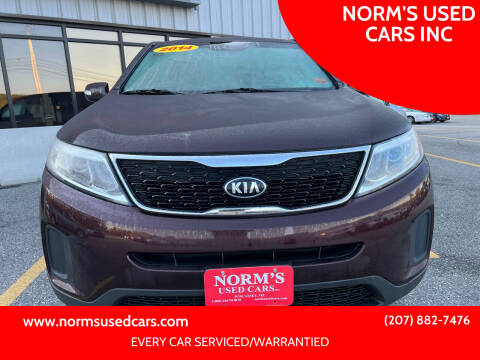 2014 Kia Sorento for sale at NORM'S USED CARS INC in Wiscasset ME