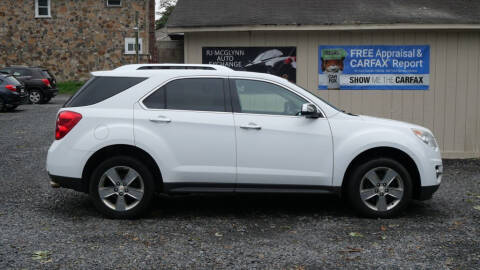 2013 Chevrolet Equinox for sale at RJ McGlynn Auto Exchange in West Nanticoke PA