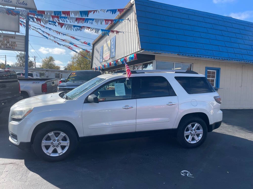 2013 GMC Acadia for sale at Michael Johnson @ Allens Auto Sales Hopkinsville in Hopkinsville, KY