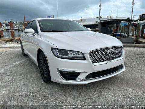 2018 Lincoln MKZ Hybrid for sale at Autohaus of Naples in Naples FL
