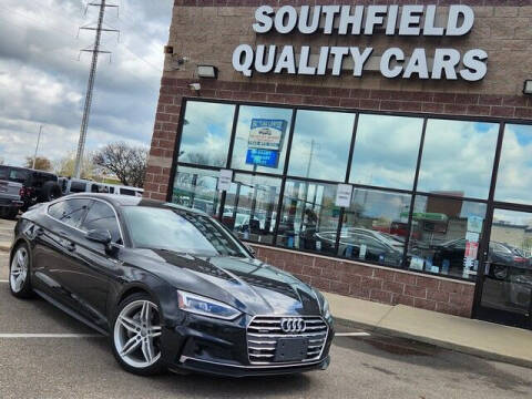 2018 Audi A5 Sportback for sale at SOUTHFIELD QUALITY CARS in Detroit MI